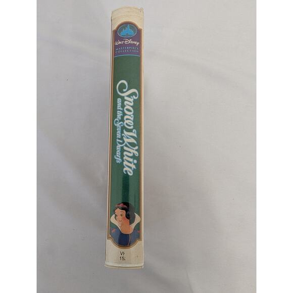Walt Disney Snow White and the Seven Dwarfs Doblada Spanish Edition VHS Tape - Picture 3 of 4